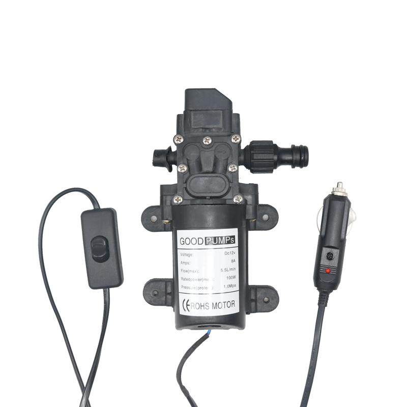 60W Vysokotlaká Sada Automyčky 12V do Auta Přenosná Automyčka Napájená Autozapalovačem