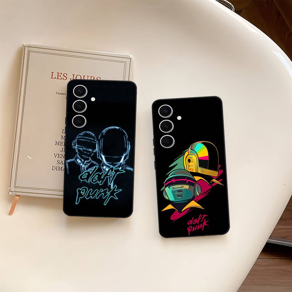 D-Daft Punk Band France Phone Case For Samsung S 24 Fe 25 Ultra Plus 20 Lite 21 30 22 23 24 22 Ultra 5G Fundas