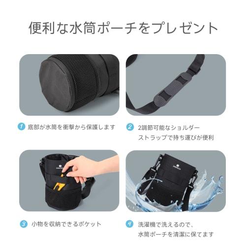 SANTECO Vacuum Insulated Water Bottle, Large Capacity, 1900ml, Keeps Cold or Hot, Stainless Steel Bottle with Straw, Compatible with Direct Drinking S