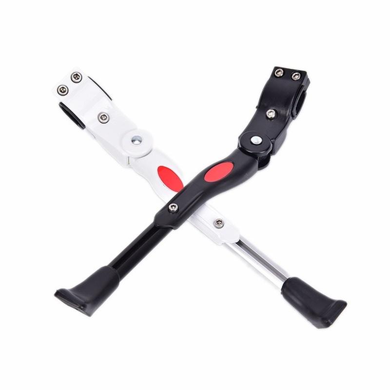 Adjustable Bicycle Parking Rack Mountain Bike Cycle Prop Side Rear Kickstand Foot Brace