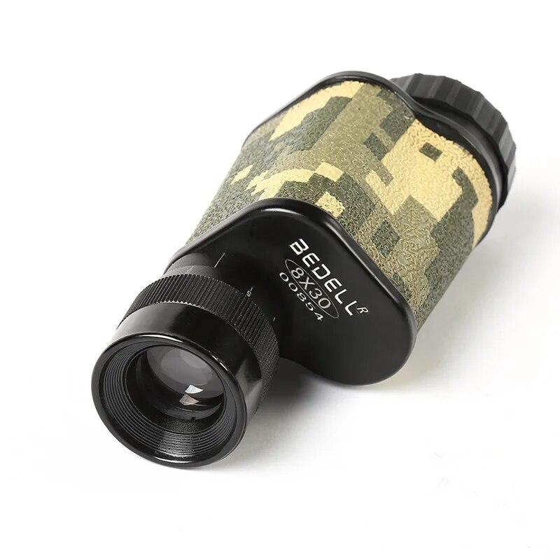 8X30 Military Professional Monocular Telescope Powerful Binocular Remote All Metal Low Light Night Vision Hunting