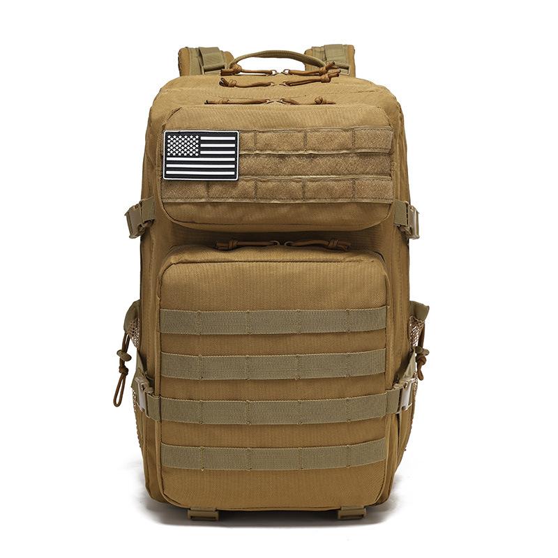 Outdoor Sports Waterproof Backpack Hiking Hiking Bag Camping Large Capacity Molle Expansion Tactical Bag 49*30*15CM
