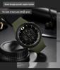 Sanda Cold Light Large Screen Waterproof Digital Sports Watch