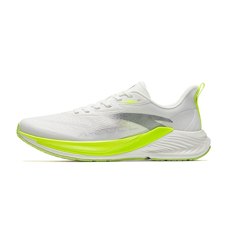 Anta Hydrogen Run Cool Lightweight Running Shoes Summer 2026 Men sneaker White Green 912625514-3 39