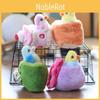 Cuter Bird Plush Pendant  Pp Cotton Filled Cartoon Bird Nest Toy For Kids Girls