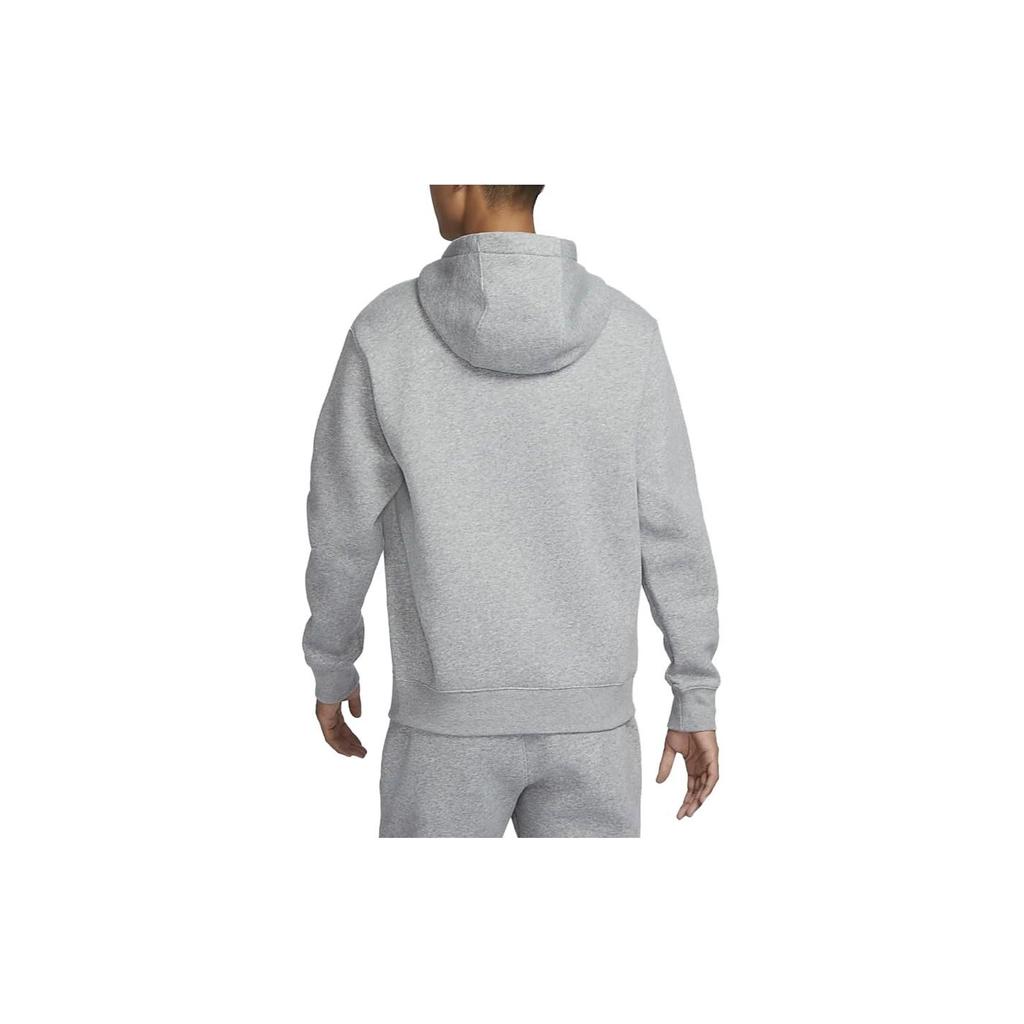Nike Sudadera con capucha Club Fleece Bordada con Forro de Felpa para Hombre Gris FB7489-063