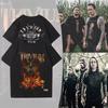 Trivium Tričko Ascend Above The Ashes Tour 2025 Tričko Oboustranně Tištěné Bavlna Vintage Heavy Metalová Kapela Rocková Hudba Tričko