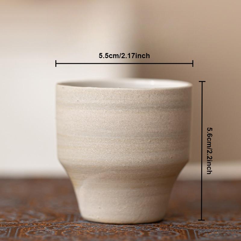 Retro Handmade Tea Cups Ceramic Japanese Master Cup Water Bowl Mug Chinese Kung Fu Gongfu Teacups Household Teaware Tea Ceremony