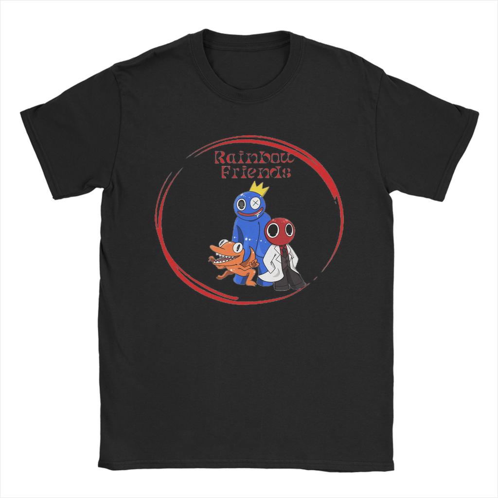 Unisex Garten of Banban Friends Characters T Shirts Pure Cotton Clothing Humorous Short Sleeve O Neck Tees Classic TShirt