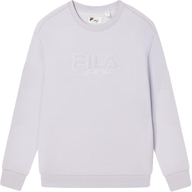 New FILA ORIGINALE Sweatshirt Unisex Light Taro Purple F51M449204F-PR