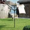 Rotary Outdoor Umbrella Clothes Drying Rack Cover Waterproof Weather Resistant Foldable Protection Cover Tear Resistant W Zipper