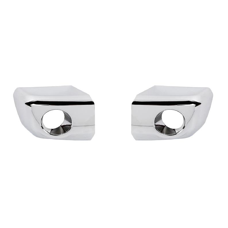 

Front Bumper Corner Protector Cover Trim For Jeep Wrangler JK 2007-2017 Bumper Frame Exterior Mouldings Car Styling Accessories Chrome