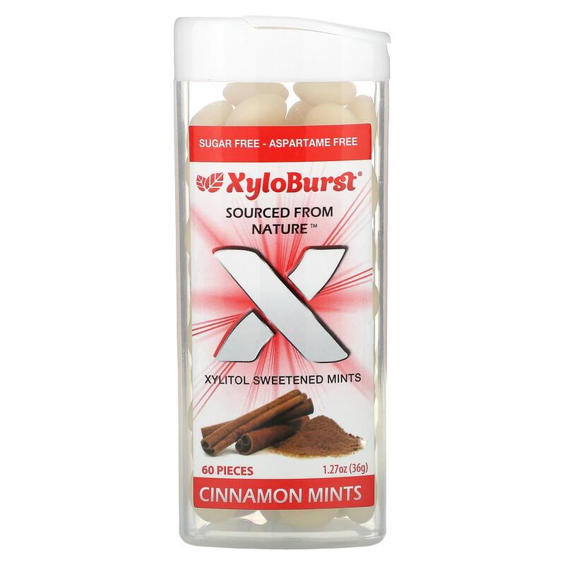 Pastilles Sucrées au Xylitol, Cannelle, 60 Pièces