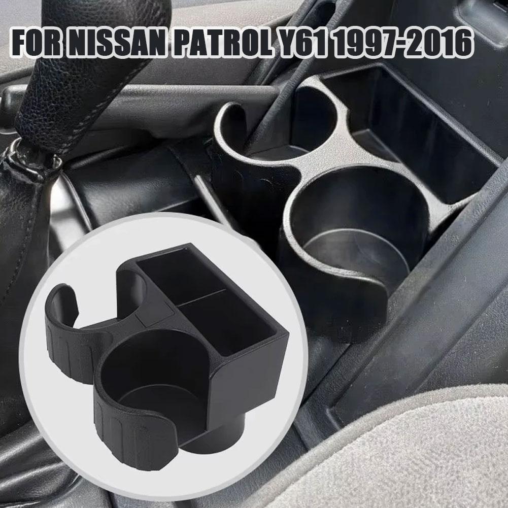 Car Cup Holder For Nissan Patrol Y61 1997-2016 Car Armrest Water Cup Holder Heatproof Drink Holder Car Accessories
