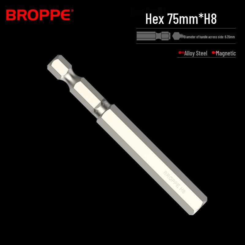 Hexagonal Double-Ended Magnetic Screwdriver Bit Set
