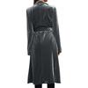Women's Fashion  And Winter Cardigan Jacket Gold Velvet Long Windbreaker