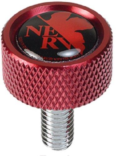 

KYO-EI (Kyoei Industry) Evangelion: 3.0+1.0 Thrice Upon a Time NERV Automobile License Plate Bolt Ver. 2 RED (EVAPBR)