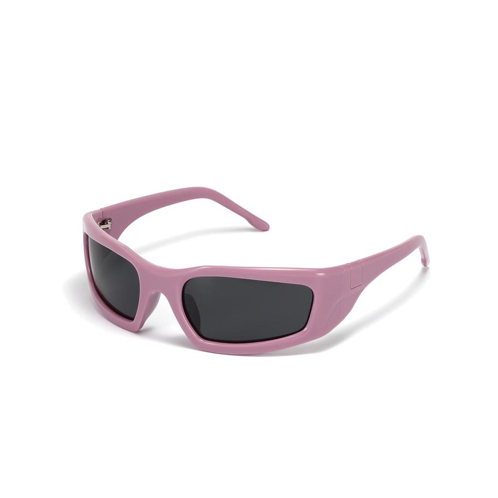 Lunettes Lunettes de soleil polarisées carrées Homme Monture large Vent futur Lunettes de soleil personnalisées Femme