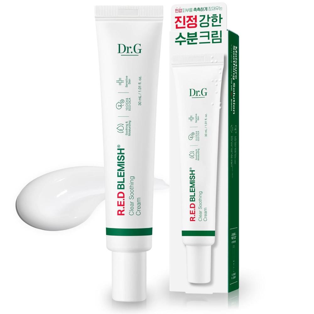 

Dr.G Red Blemish Clear Успокаивающий крем 30 мл Clear Soothing Cream 30ml