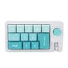 Wired Mechanical Number Pad Type C Hot Swappable Numpad Keyboard with 12 RGB LED Backlight Joystick Roller