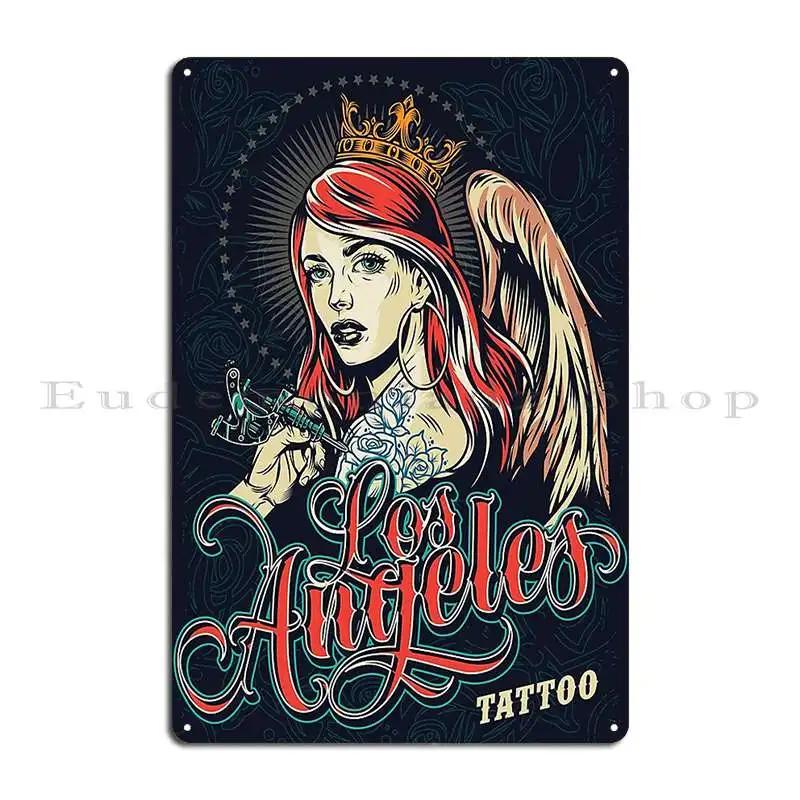 Girl Tattoo Tokyo Metal Plaque Poster Cinema Customized Club Pub Plates Vintage Tin Sign Poster 20x30cm(7.8x11.8inch)