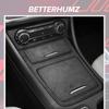 For Mercedes Benz A Class W176 GLA X156 CLA C117 Made of Alcantara Center Console Storage Trim Sticker Car Interior Accessories