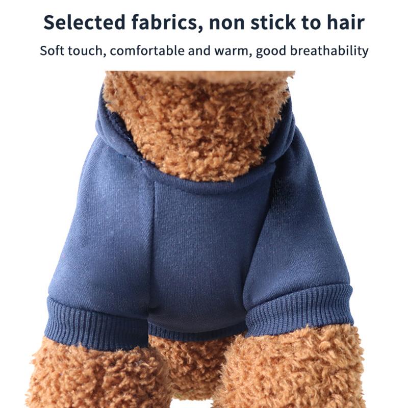 Winter Dog Hoodies Sweatshirt Jacket For Small And Medium Dog Pet Coat Puppy Clothes Chihuahuas Bulldog Costume Puppy Pet Autumn