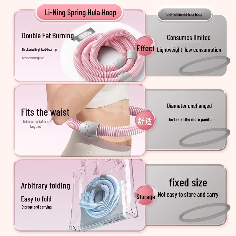 Li-Ning Soft Spring Hula Hoop