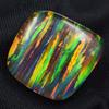 Natural Opal Cabochon Cut 13.60 Ct Multi-Color CERTIFIED Loose Gemstone