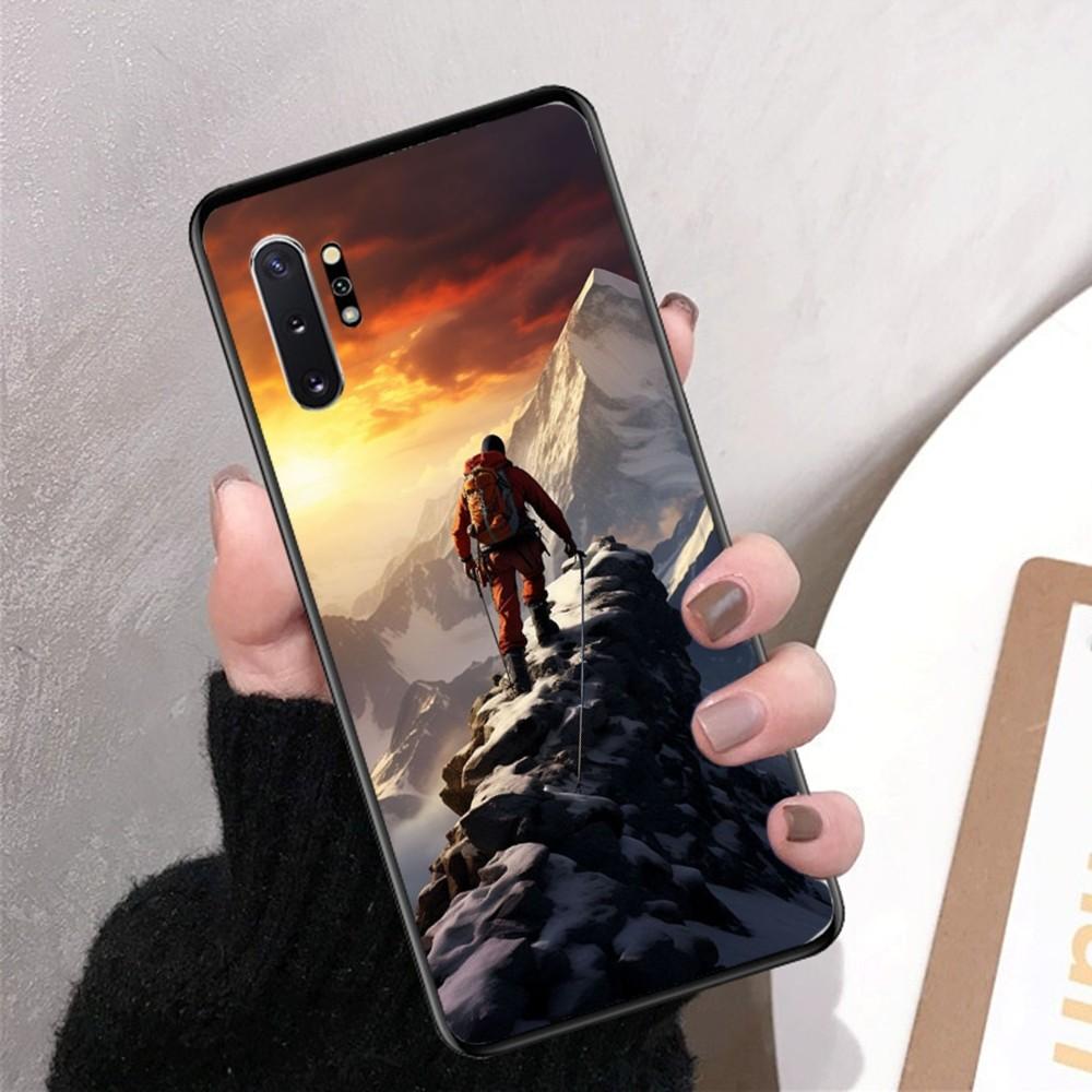 Climbing Mountain Phone Case For Samsung Note 8 9 10 20 Pro Plus Lite M 10 11 20 30 21 31 51 A 21 22 42 02 03