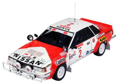 Nissan 240RS BS110 1984 Safari Rally Modelo Plástico BX24041 Platz/BEEMAX 1/24