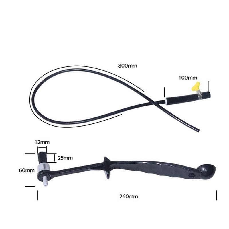 Kávový parní čisticí kartáč Nastavitelný Čisticí kartáč s dlouhou rukojetí na hlavu spařovače kávovaru Espresso Čisticí nástroj Baristické vybavení