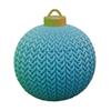 Christmas Tree Ball Decoration Imitation Crochet Festive Tree Ornaments Indoor Outdoor Holiday Decor