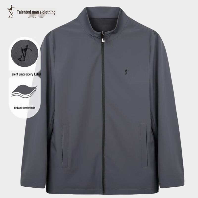 Men's Stand-up Collar Lightweight Casual Jacket