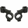 2pcs Motorcycle Bike Rear View Mirror Bracket Mount Holder Clamp Black 10mm Handlebar Mirror Clamp Bracket Bike Accessories