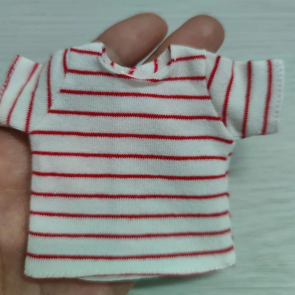 1 SZTUKA T-shirt dla lalki 1/6 dla blyth Codzienne ubrania koszulki barbi dla Licca, Azone, kurhn Akcesoria do koszulek dla lalek