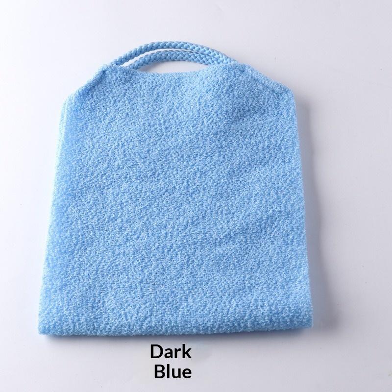 High Elasticity Frosted Long Shower Towel Shower Body Brush Bathing Massage Back Body Exfoliating Bathroom Wash Brush Bath Tools