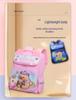 Capybara Cartoon Rucksack für Jungen & Mädchen der 1. & 2. Klasse – Schultasche für Kinder mit Weltraum-Thema