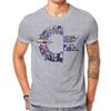 Commodore 64 C64 Characters Tshirt Vintage Unisex Gothic Teenager Streetwear Tops Oversized Cotton Crewneck T Shirt