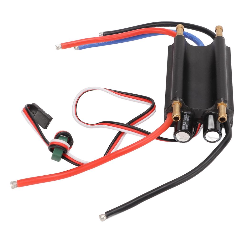 Brushless ESC 50A Water Cooling Two Way Bidirectional Electronic Speed Controller for RC Boat Airship Model