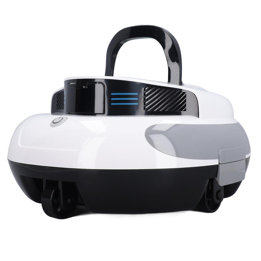 Cordless Pool Vacuum IPX8 Waterproof Full Automatic Smart Parking Pools Cleaning Tool 100‑240V EU Plug