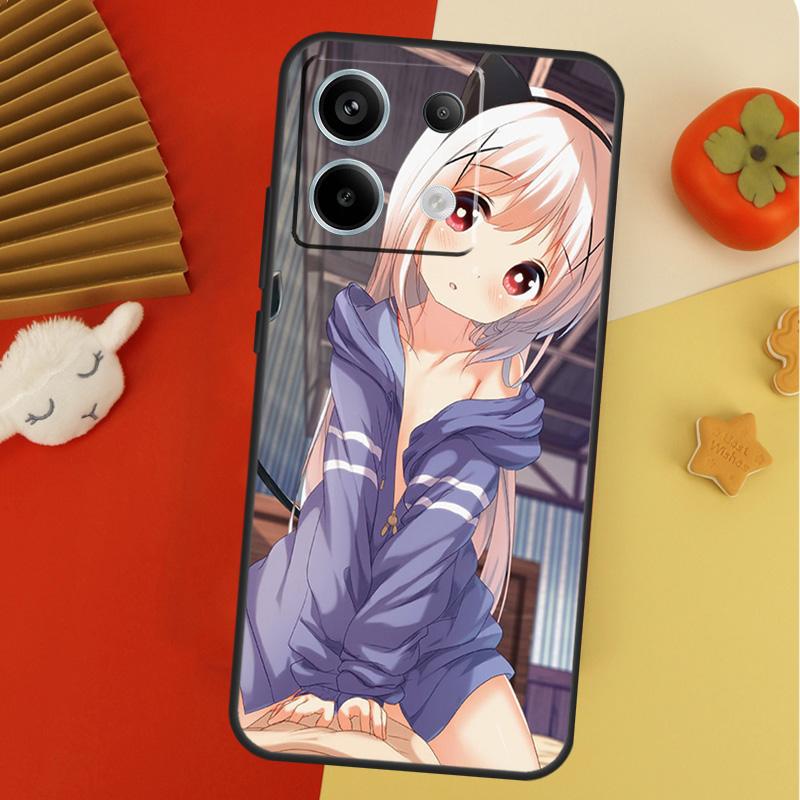 Anime girl cartoon japan cute Case For Xiaomi Redmi 14C 13C 10C 12C Redmi Note 14 13 Pro 12 11 9 10 9S 10S 11S 12S Cover
