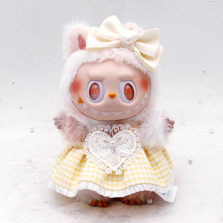 Labubu Plush Toy Pendant Doll Clothes (Generations 1-3; Doll Not Included)