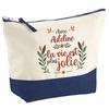 Makeup Bag - PLANETEE - Adeline « Life Is Prettier » - Large Size - HD Sublimation - Made In France
