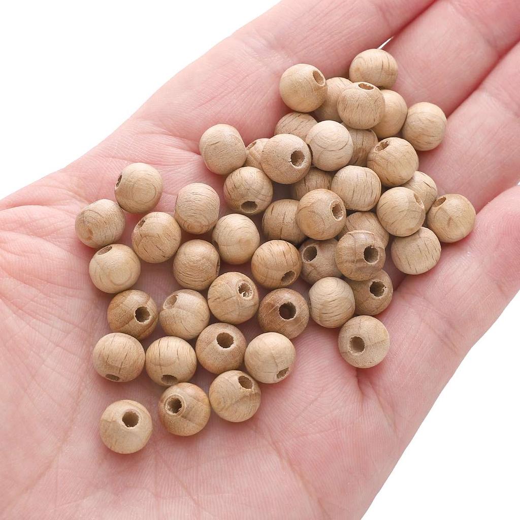 1pieces Wooden Beads Interval Scattered Beads For DIY Bracelets Necklaces Jewelry Making