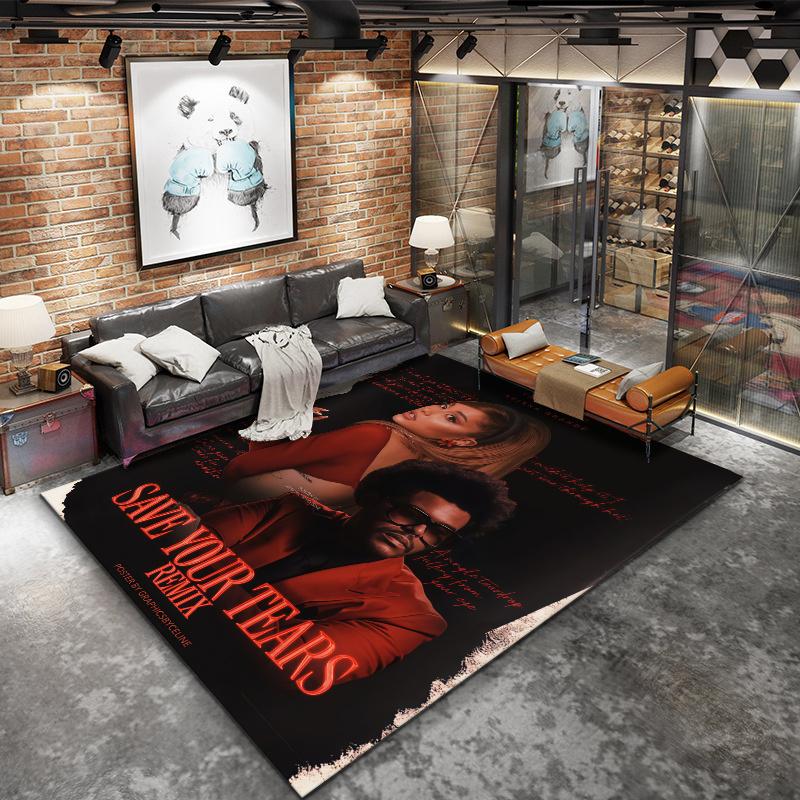 Ariana Grande Carpet Rug for Living Room Bedroom Home Sofa Decoration,Kids play Nonslip Floor Mat
