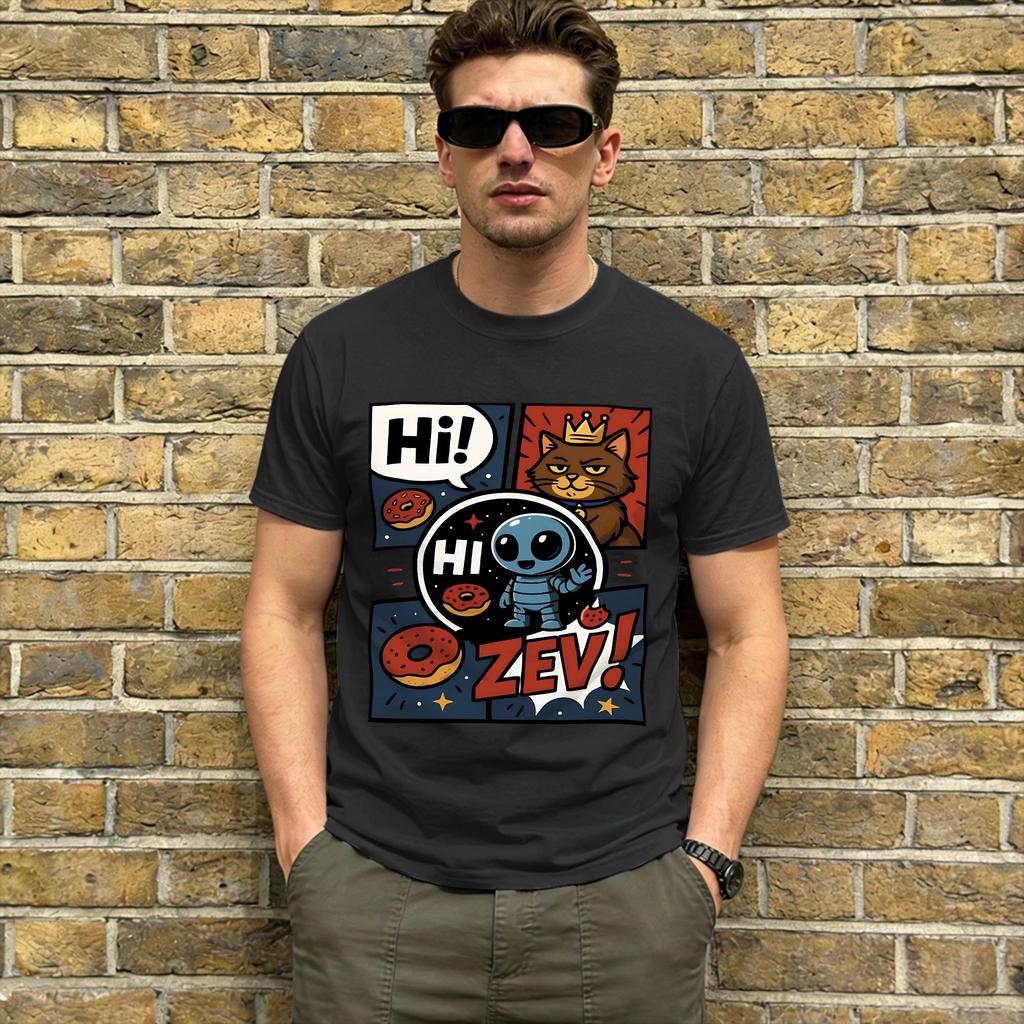 Oversized TShirt Summer Dungeon Crawler Carl Fashion T Shirts Mongo Is Appalled Cotton Tshirt for Couple Y2K Short Sleeve