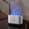 900ml Est Rgb Pickup Humidifier Sound Control Air Humidifier With Colorful Night Light Flame Air Diffuser