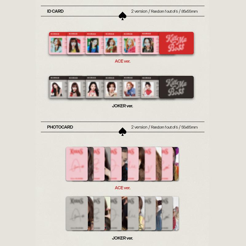 KIIRAS 1st Mini Album ‘KILL MA BO$$’ (Ver. 1 & 2)