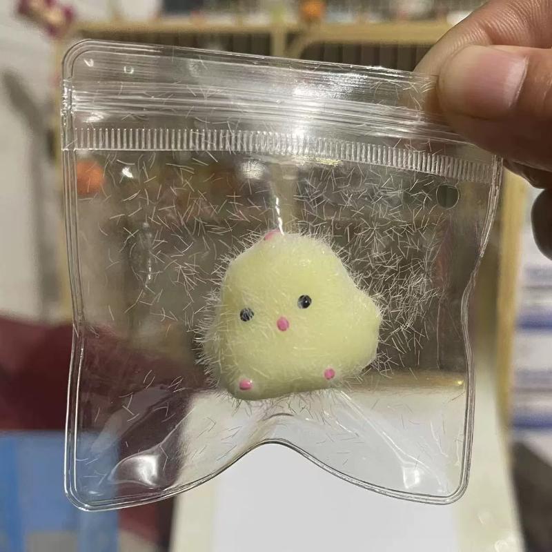 Kawaii Little Chicken Squeeze Toy Cartoon Decompression Toy Mini Chick Fidget Miniature Slow Rebound Relief Doll Birthday Gift